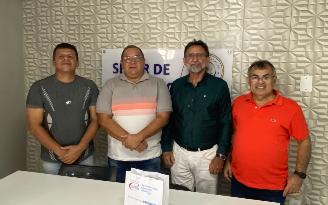 João Câmara: CREF16/RN se reúne com prefeito do município para discutir parceria